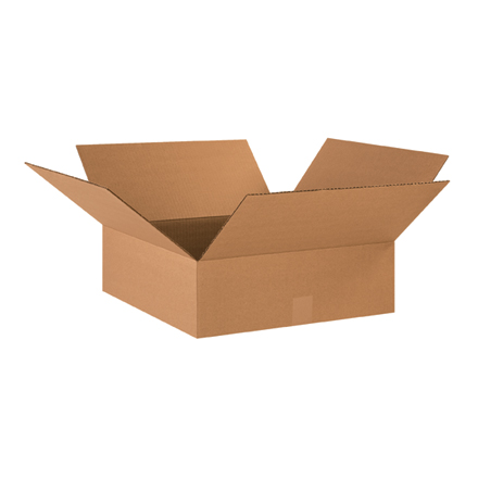 18 x 18 x 5" Flat Corrugated Boxes